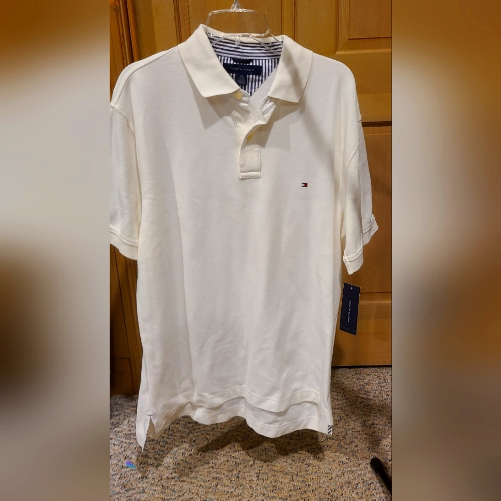 Tommy Hilfiger Large White Polo